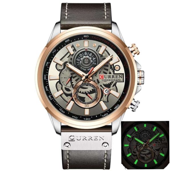 Curren Men’s New Creative Chronograph Watch - Image 3