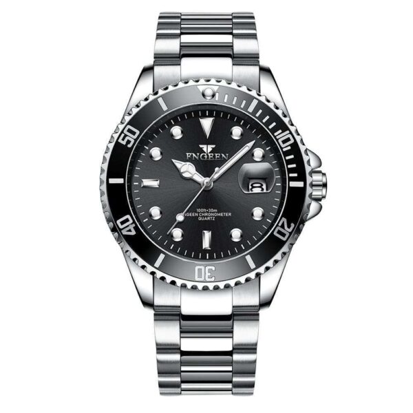 FNGEEN S925 Luminous Classic Style Business Wristwatch - Image 2