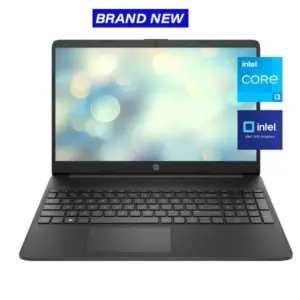 HP 15S-FQ5000NIA Core i3, 4GB Ram, 256GB SSD